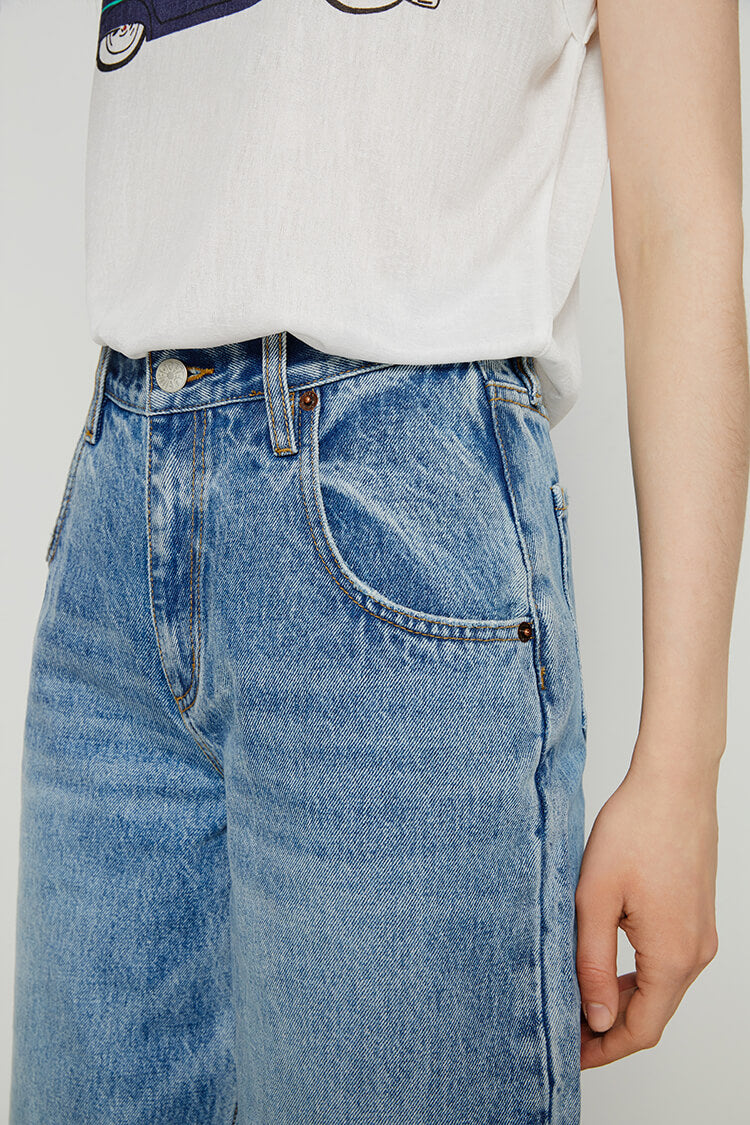 80'S Utility Loose Jeans