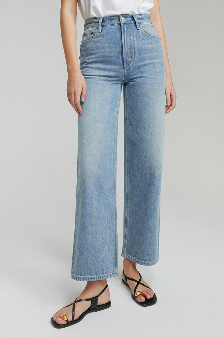 The Cityer Crop Wide Jeans