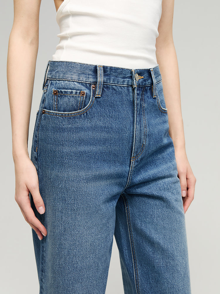 The Cityer Crop Wide Jeans