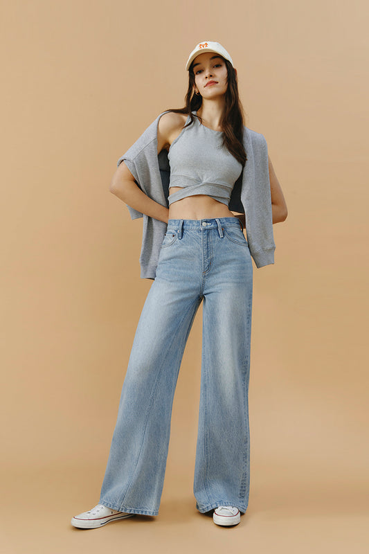 Angeles High Rise Baggy Jeans