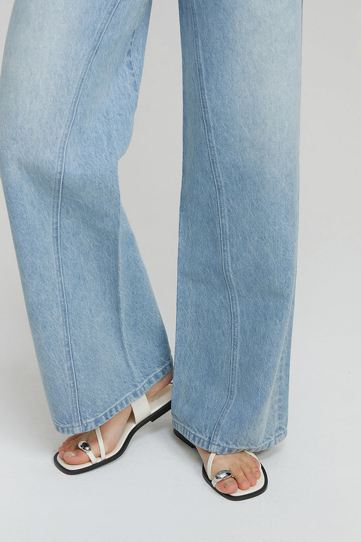 Angeles High Rise Baggy Jeans