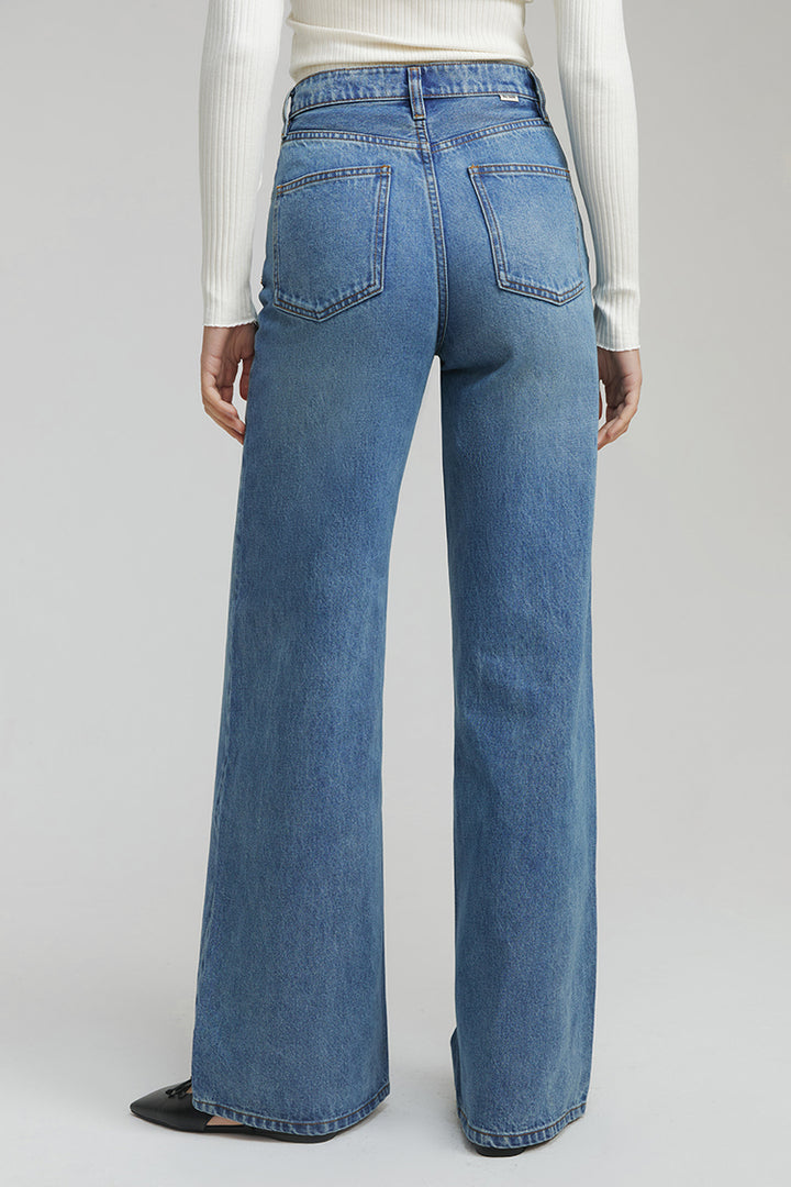 Angeles High Rise Baggy Jeans