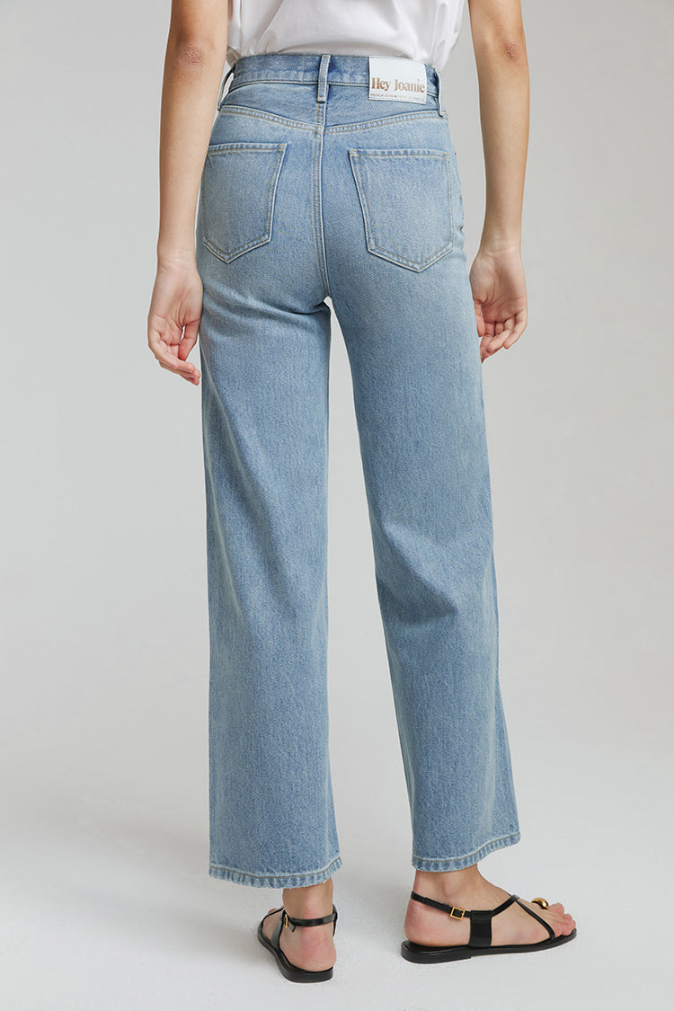 The Cityer Crop Wide Jeans