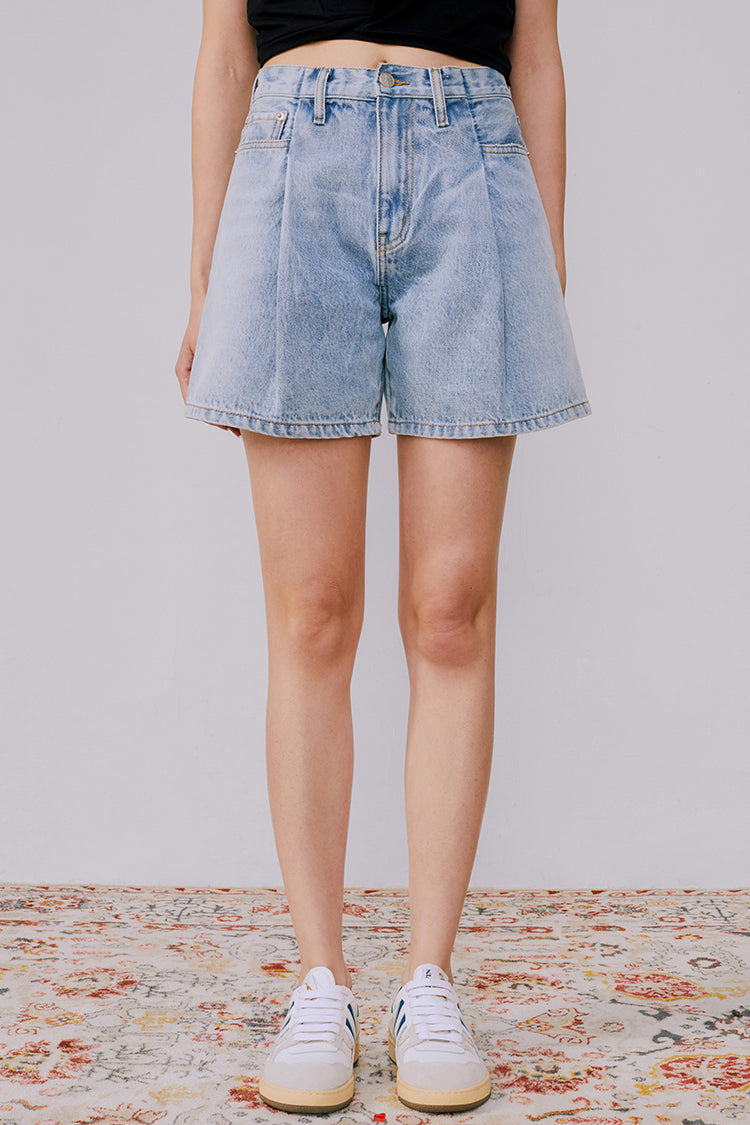 The Pleated Fun Short