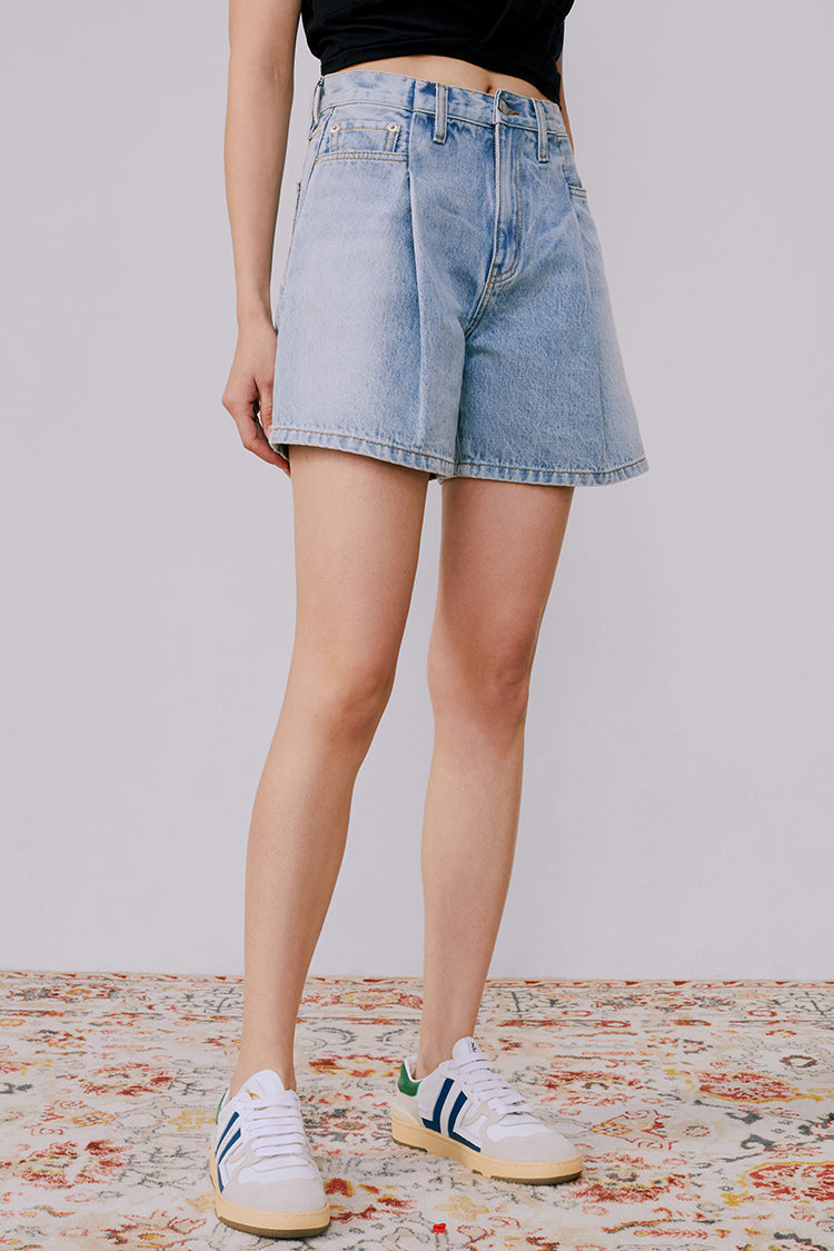 The Pleated Fun Short