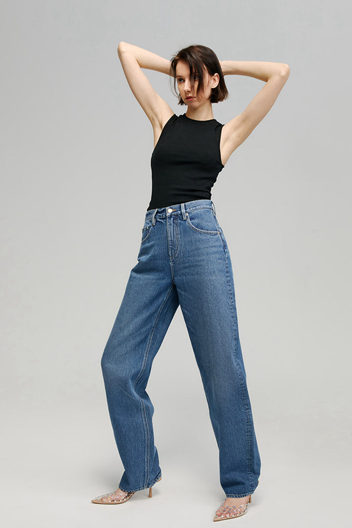 Moon Curve Jeans