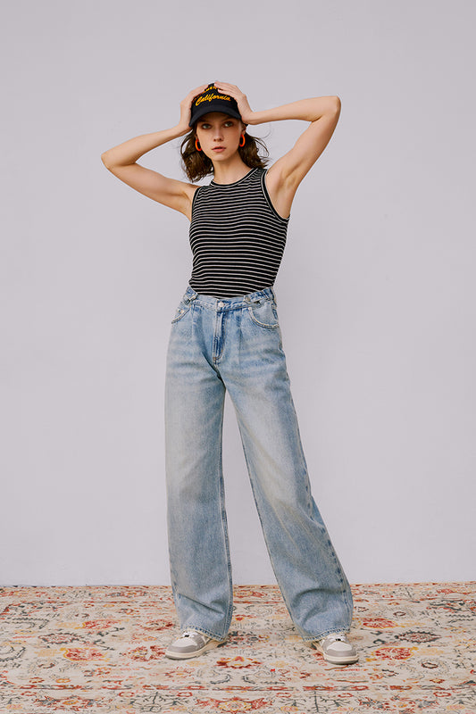 Fun City Wide Jeans