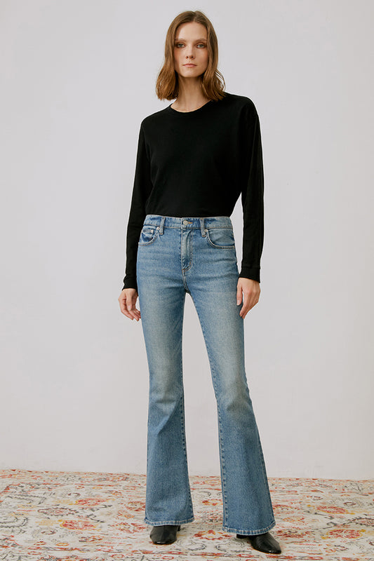 Jukebox Mid Rise Flare Jeans